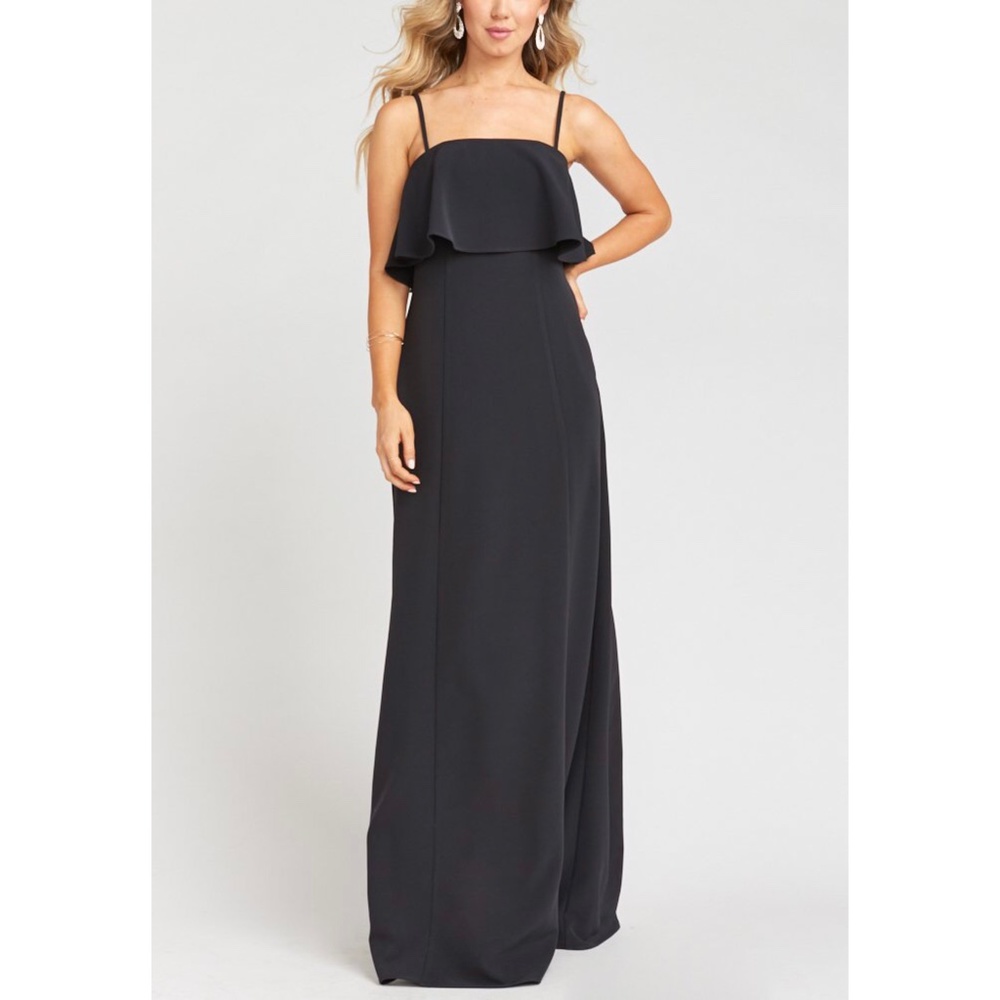 Show Me Your MuMu Monaco Ruffle Gown - Picture 2 of 10